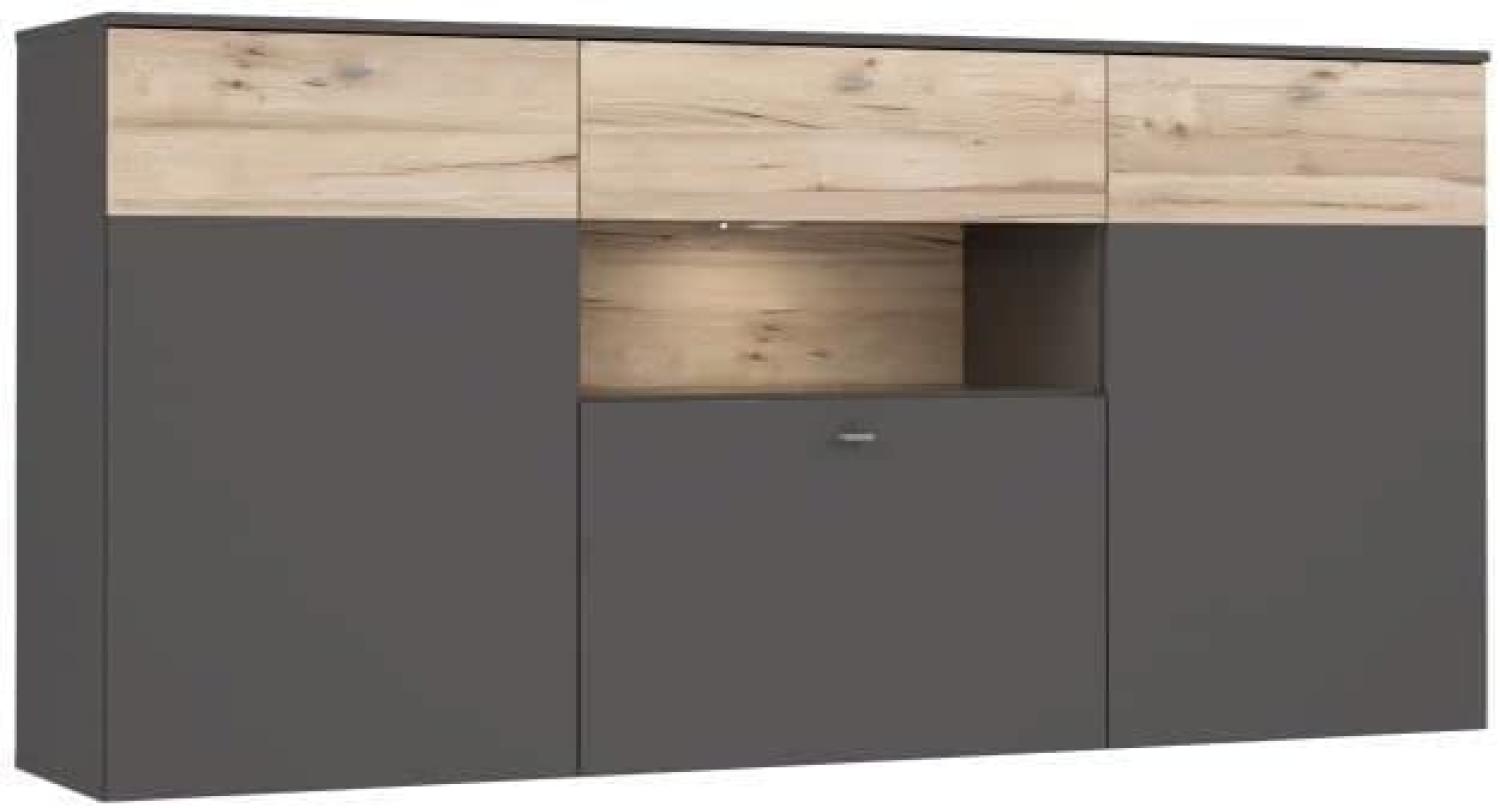 Sideboard COMO Uni Wolfram Grau Bild 1