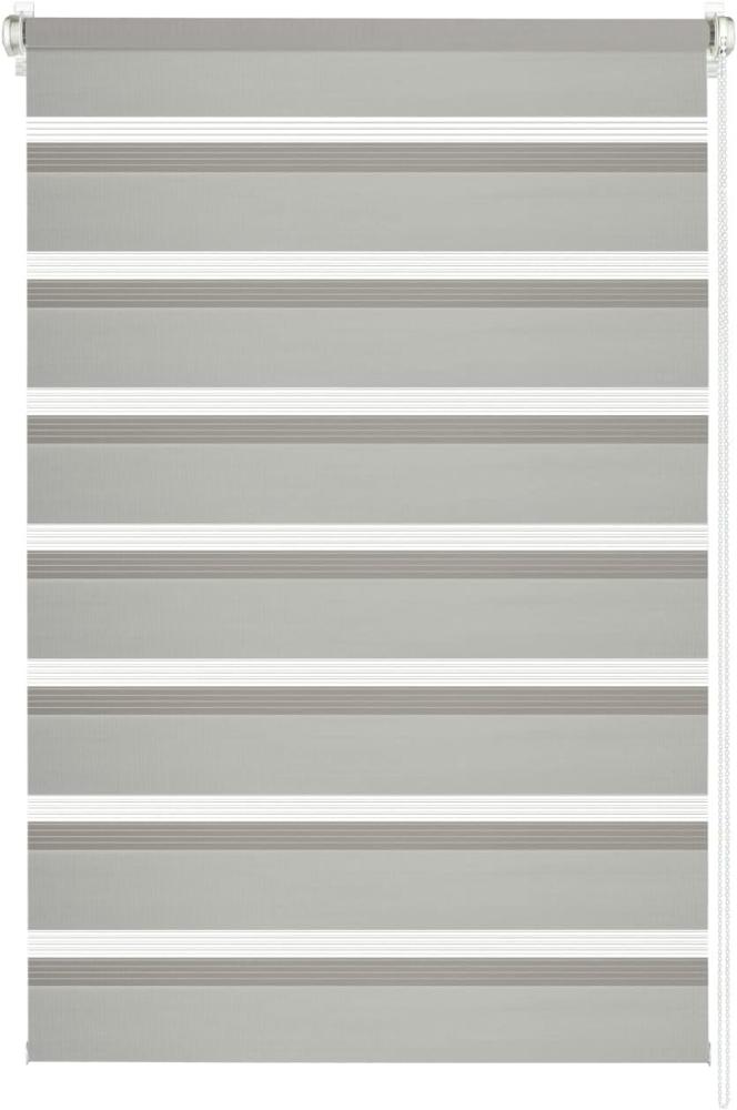 Gardinia EasyFix Doppelrollo grau 90 x 220 cm Bild 1