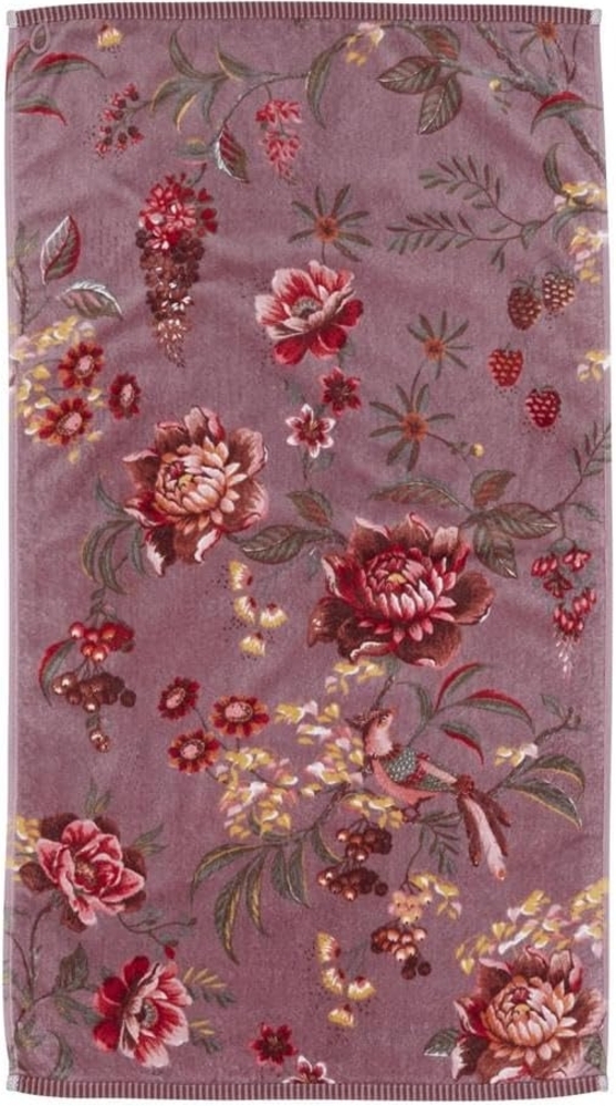 Pip Studio Handtuch Secret Garden Mauve (55x100 cm) 278604 Bild 1