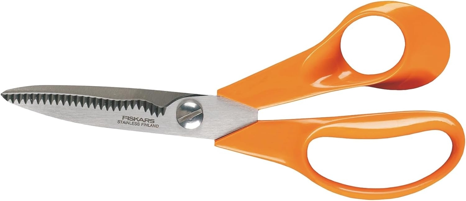 Fiskars Küchenschere, Gesamtlänge: 18 cm, Qualitätsstahl/Kunststoff, Classic, 1000819 Bild 1