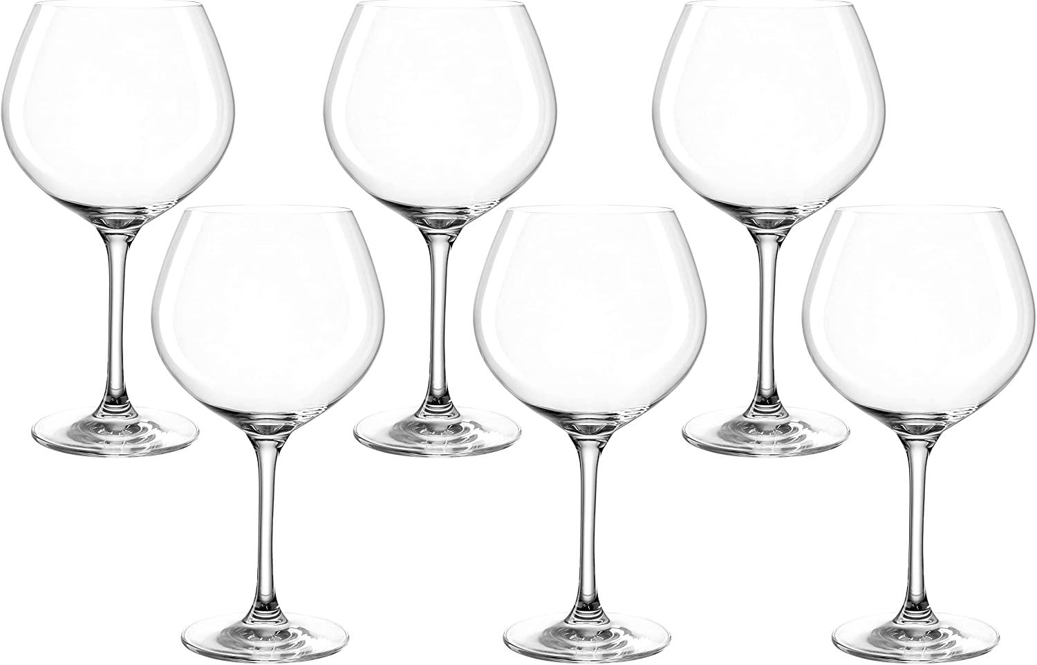 Leonardo Ciao+ Burgunderglas 6er Set, Weinglas, Wein Glas, Extrem Stoßfest, 660 ml, 19840 Bild 1