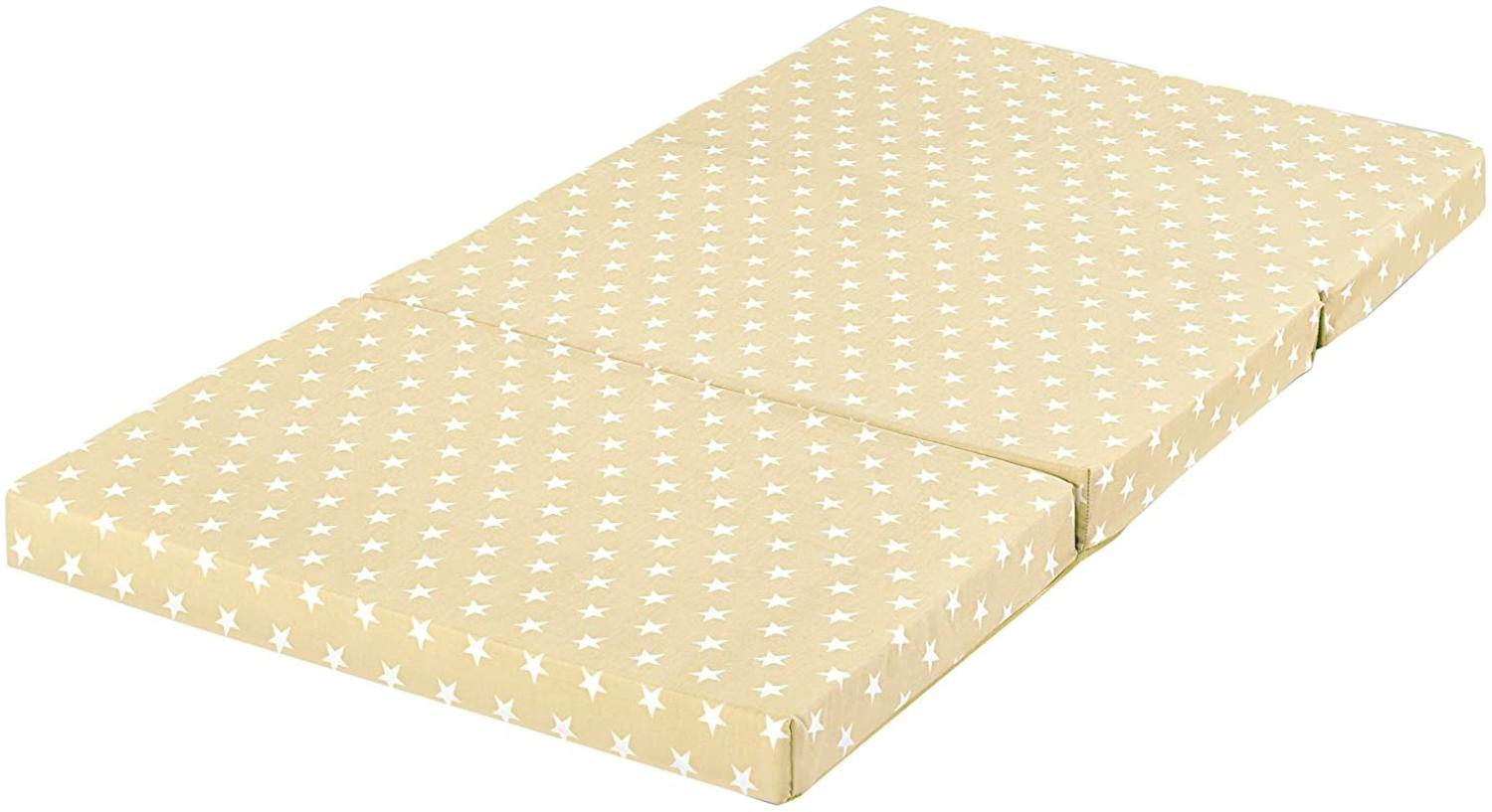 IWH Kinder-Reisematratze Star, beige 120 x 60 cm Bild 1