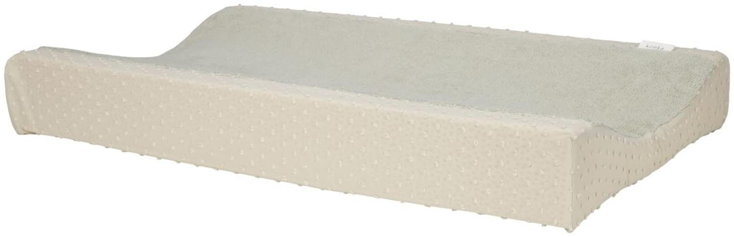 Koeka Wickelauflagenbezug - Spannbezug Für Wickelunterlage - Napa - Baumwolle - Grün - 45X73 Cm Bild 1