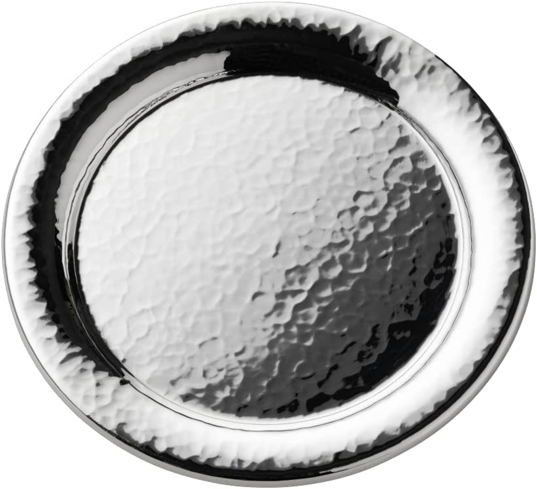 Robbe Berking Martelé 90g versilbert Flaschenteller - Silber Bild 1