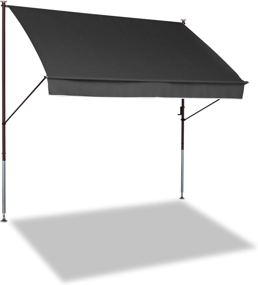 Klemmmarkise Style 200 cm Style anthrazit Bild 1