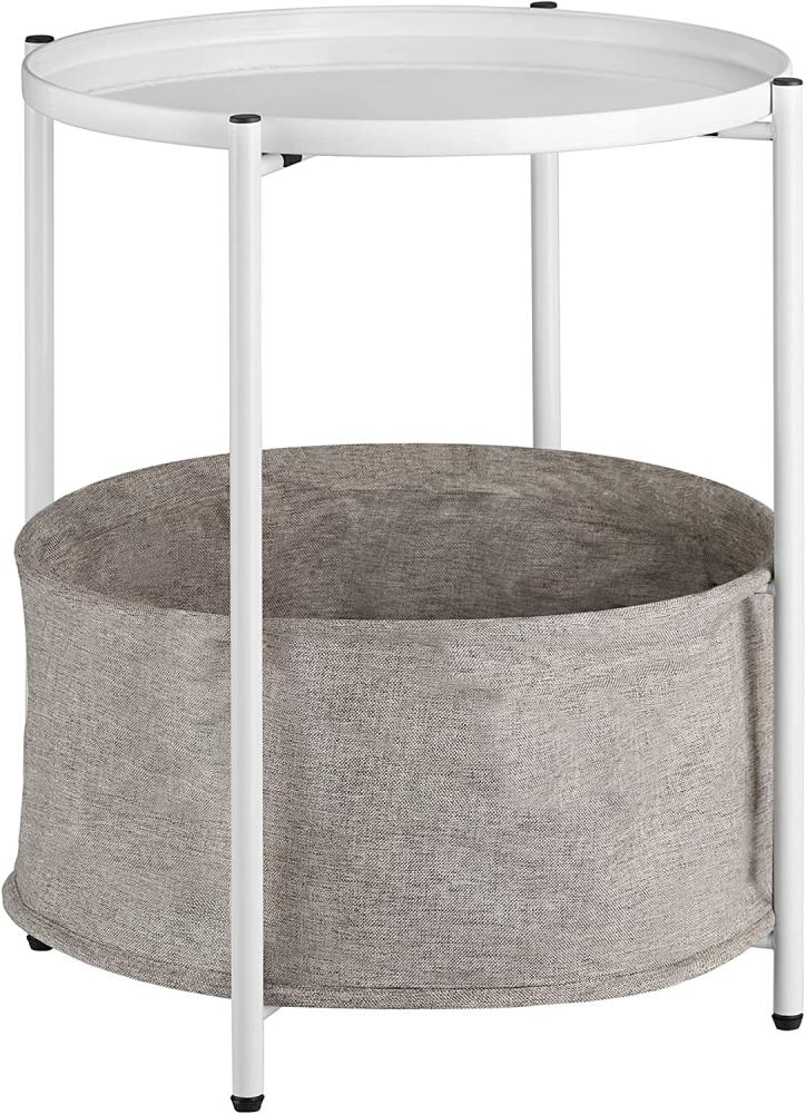 Beistelltisch Canterbury 45,5 x 45,5 x 53 cm - weiß Bild 1
