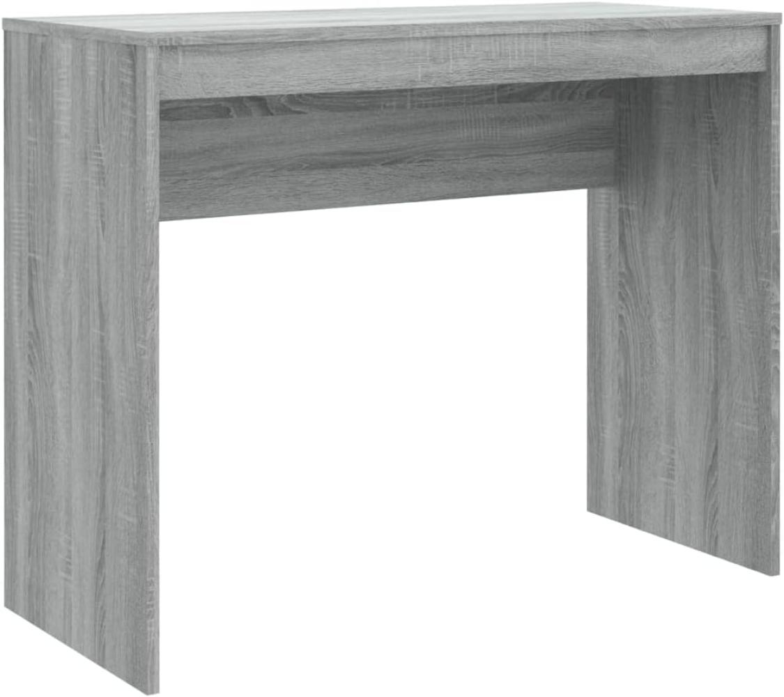 vidaXL Schreibtisch Grau Sonoma 90x40x72 cm Holzwerkstoff 815304 Bild 1