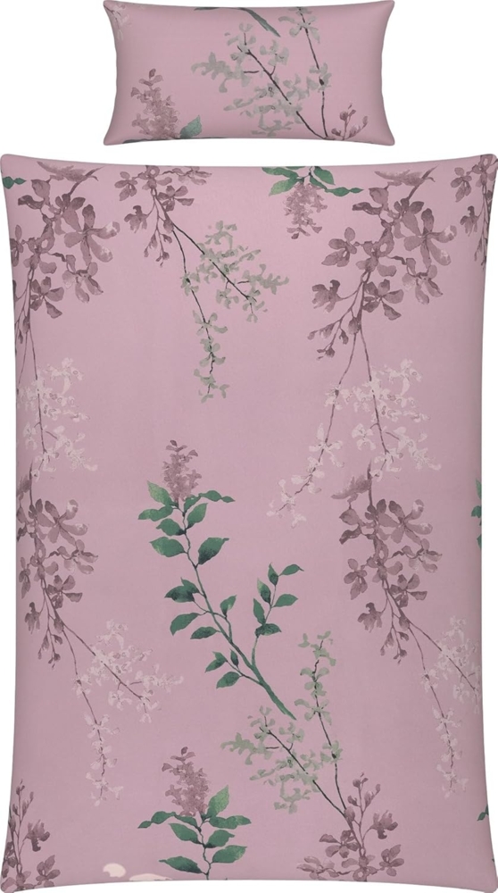 Erwin Müller Bettwäsche Bettwäsche, Jersey, Winter-Jersey Blumen Bild 1