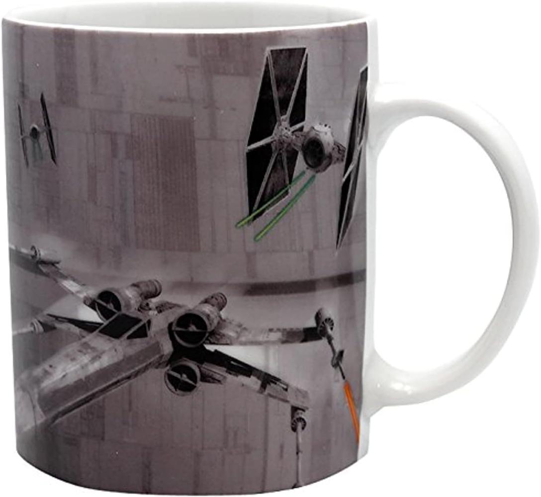 STAR WARS - Tasse - 320 ml - X-Wing VS Tie Fighter Raumschiff Bild 1