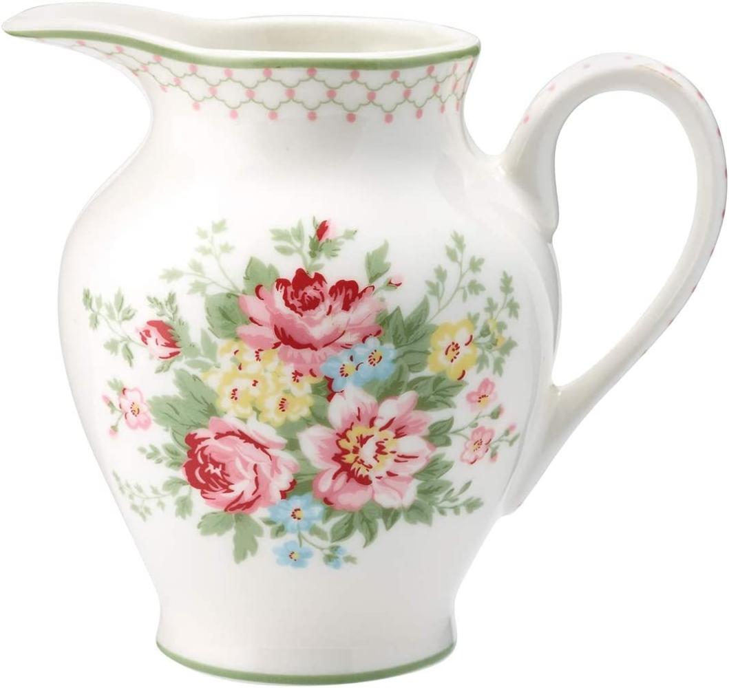 Greengate Aurelia Milchkännchen Rund White 0,3 L Pink Bild 1