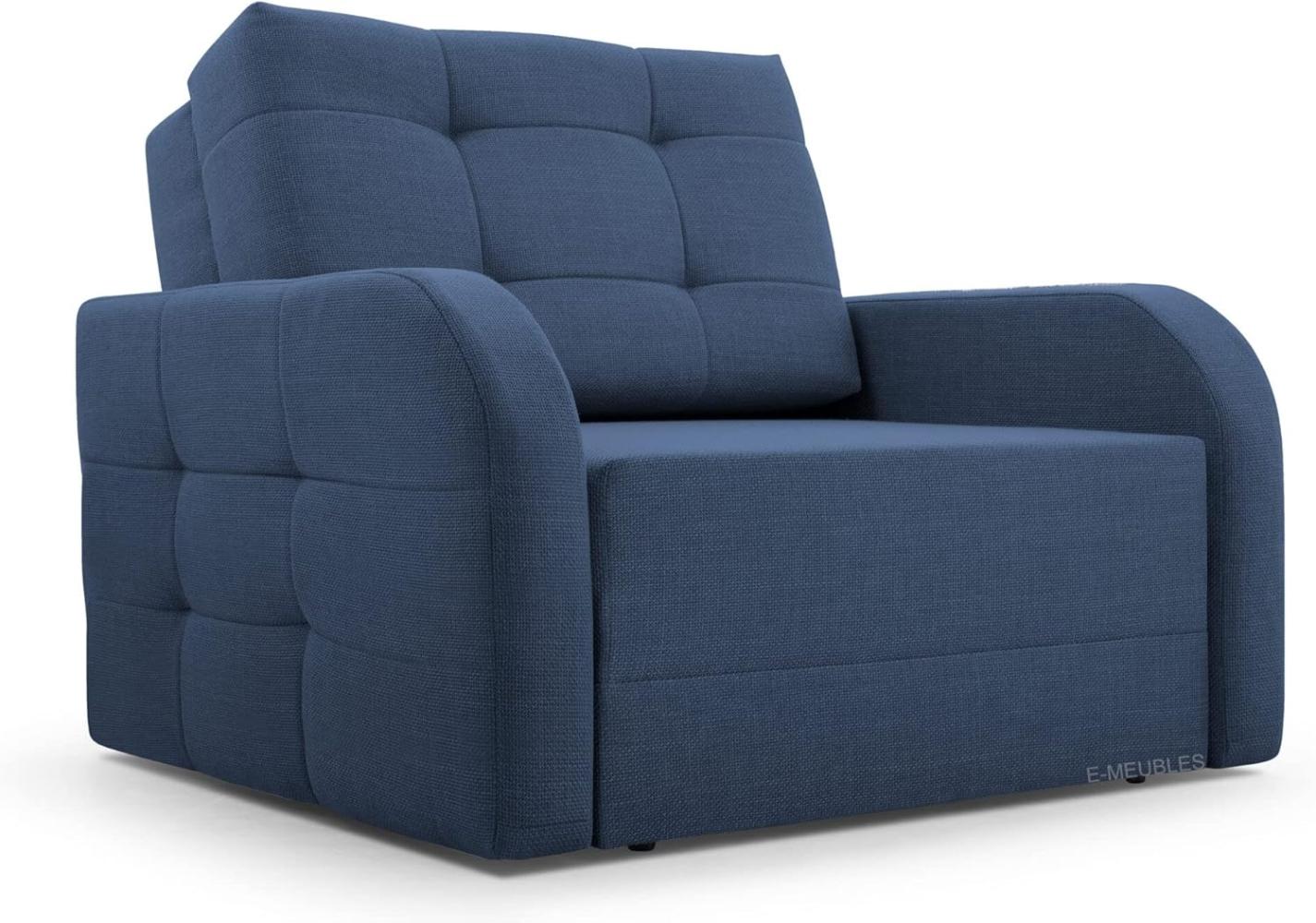 MOEBLO Kindersofa Porto 80, Schlafsessel Sofa Sessel Jugendsofa Schlafsofa 1-Sitzer Gästebett, mit Schlaffunktion, mit Bettkasten Bild 1