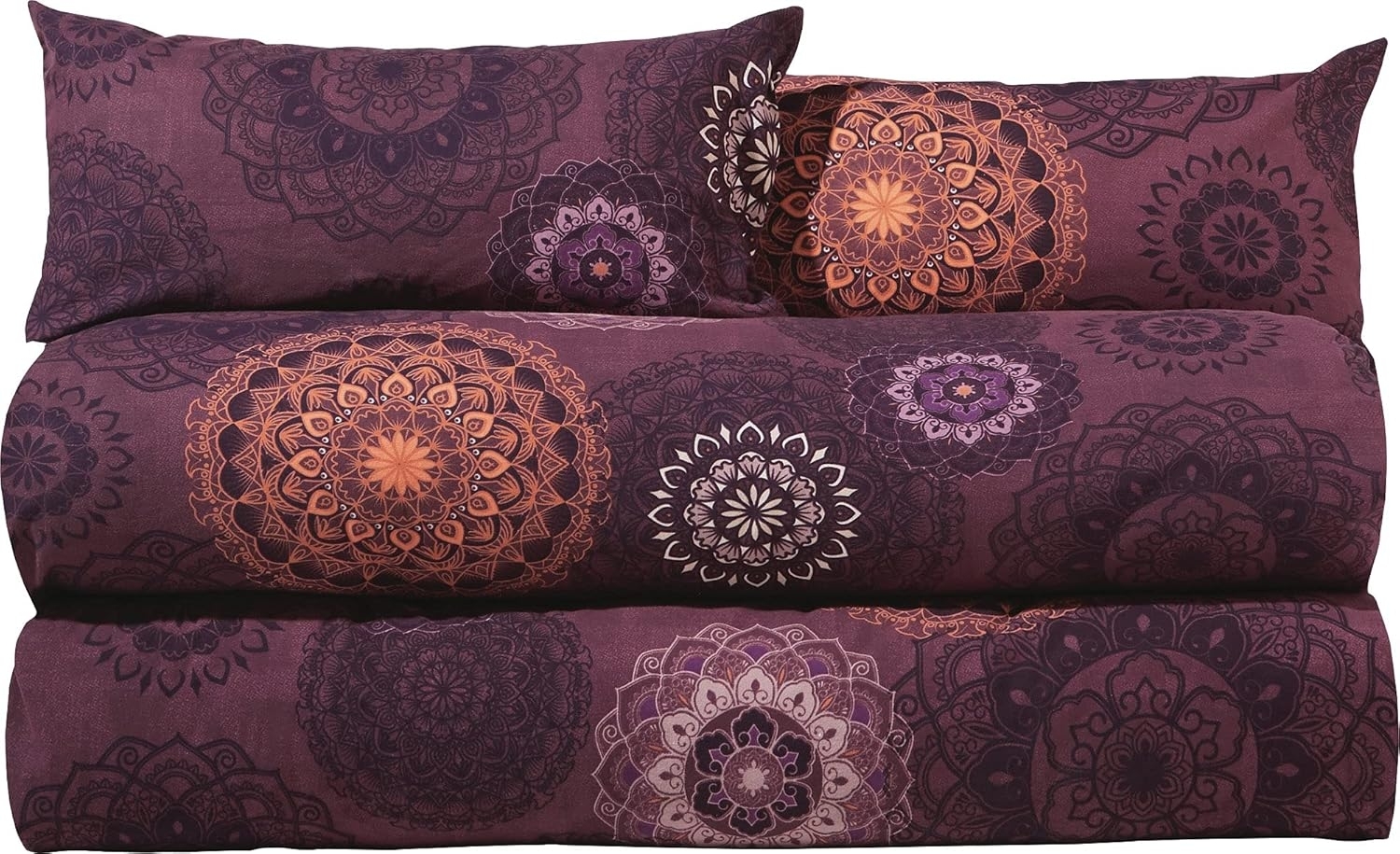 Erwin Müller Bettwäsche Bettwäsche Sparpaket 4-teilig, Biber, Edelflanell Ornamente Bild 1