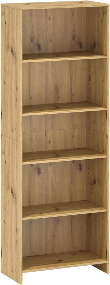 Bücherregal 1980 Standregal 72x37x198cm Artisan Eiche Bild 1
