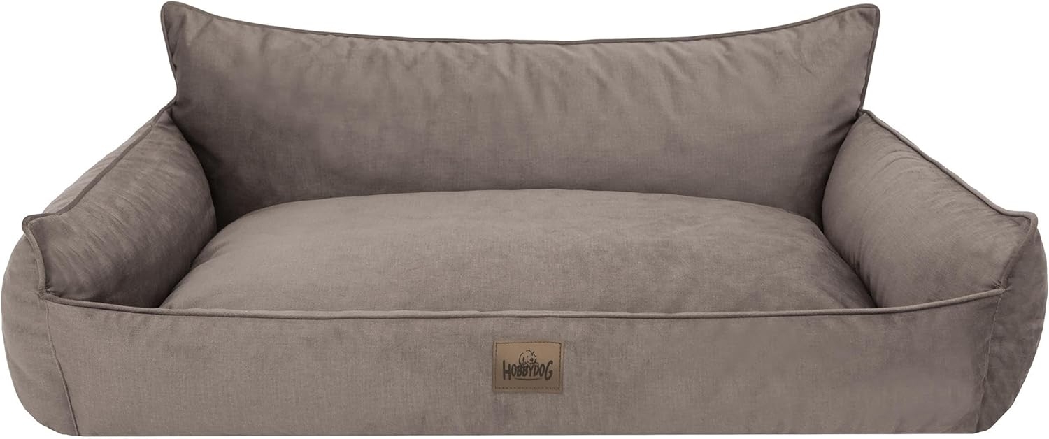Bjird Tierbett Hundebett Bella Fancy, Bezug abnehmbar und waschbar, Hundesofa für kleine und grosse Hunde, Größe: S,M,L,XL Bild 1