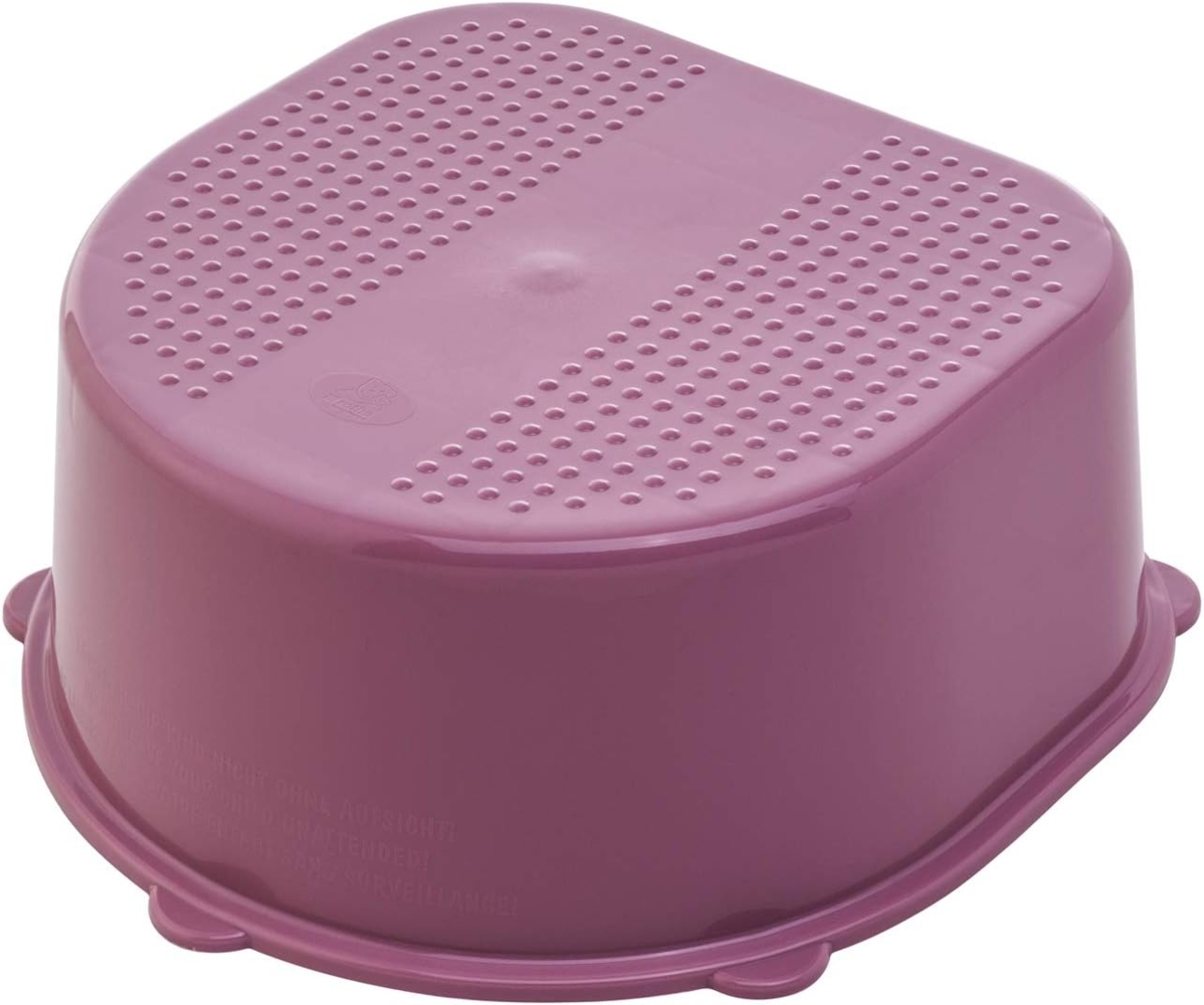 Rotho Bella Bambina Baby Schemel Trittschemel Hocker Fantastic Mauve Bild 1