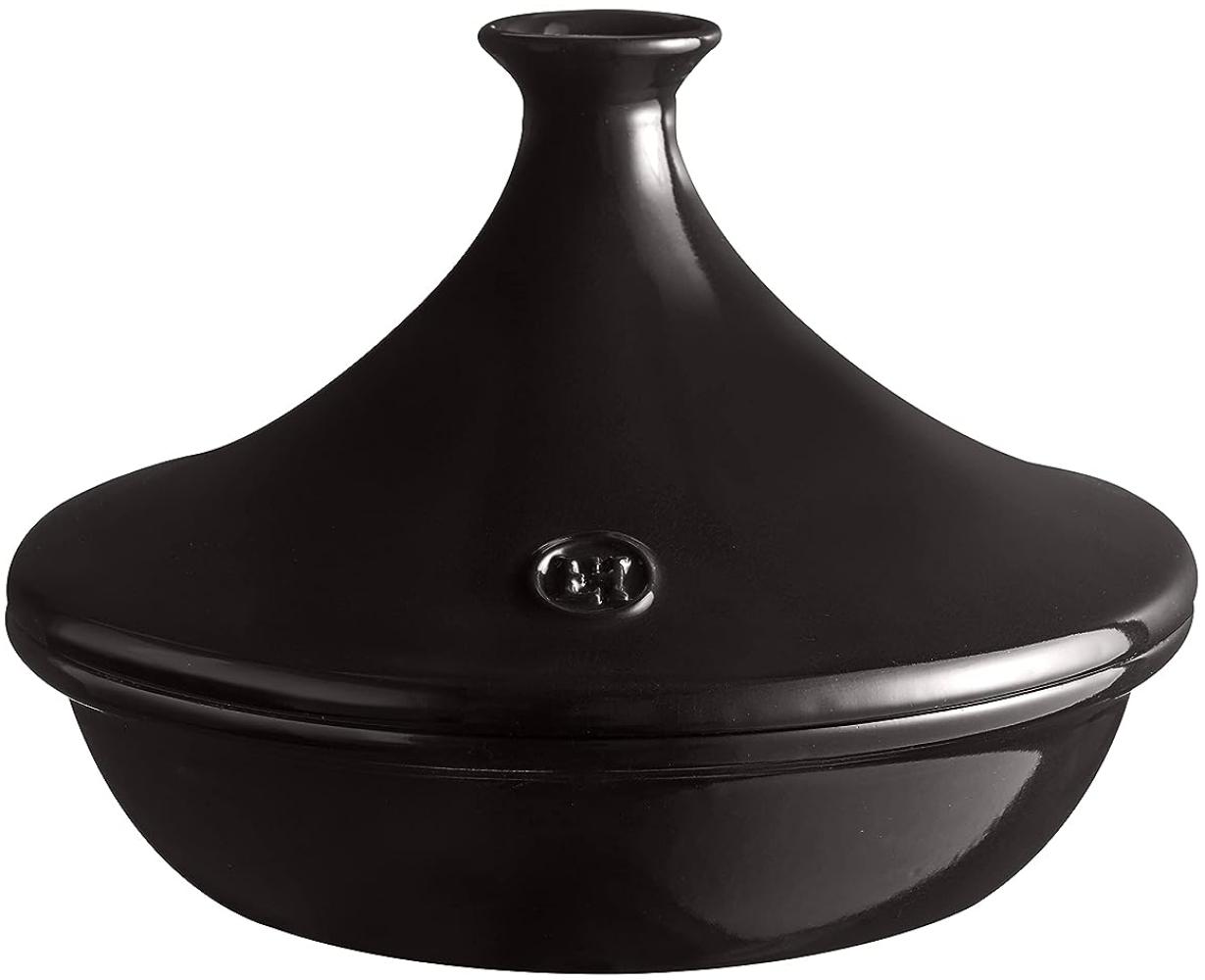 Emile Henry 799526 Keramik Kohle Tajine E-Box, Ø270mm Bild 1