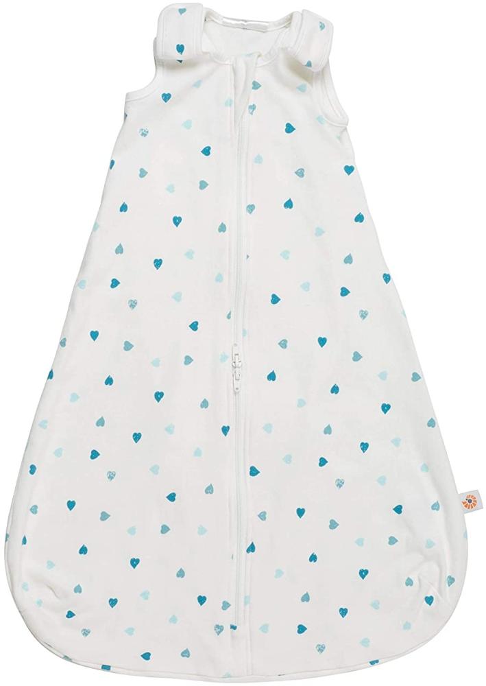 Ergobaby Babyschlafsack Sommer Neugeboren 56-62 Baumwolle, Sommerschlafsack Baby Schlafsack 0-6 Monate 0. 5 TOG, Heart to Heart Bild 1