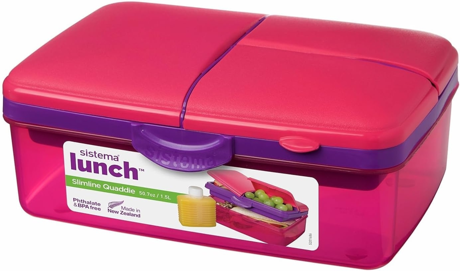 SISTEMA Lunchbox Quaddie 1,5l+Trinkfl. 102312 Bild 1