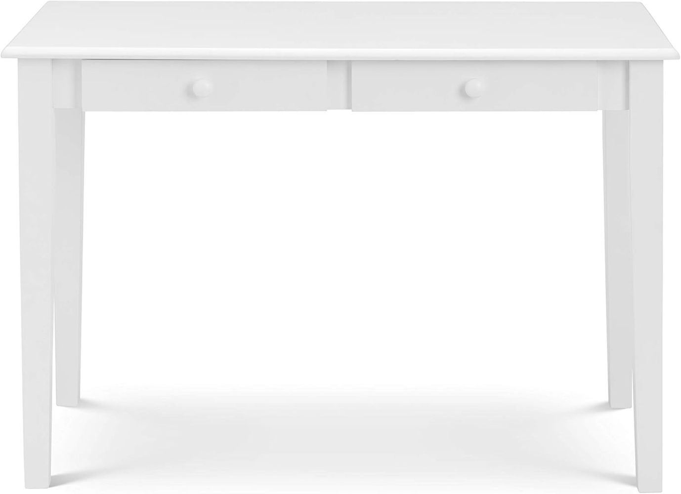 Julian Bowen Carrington Schreibtisch, Weiß, Höhe: 74, Breite: 110, Tiefe: 56cm Bild 1