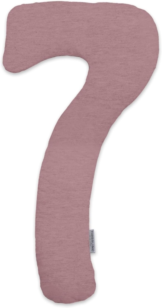 Theraline my7 Stillkissen Mikroperlen und Thera-Rhomb Melange rosenholz Bamboo Bild 1