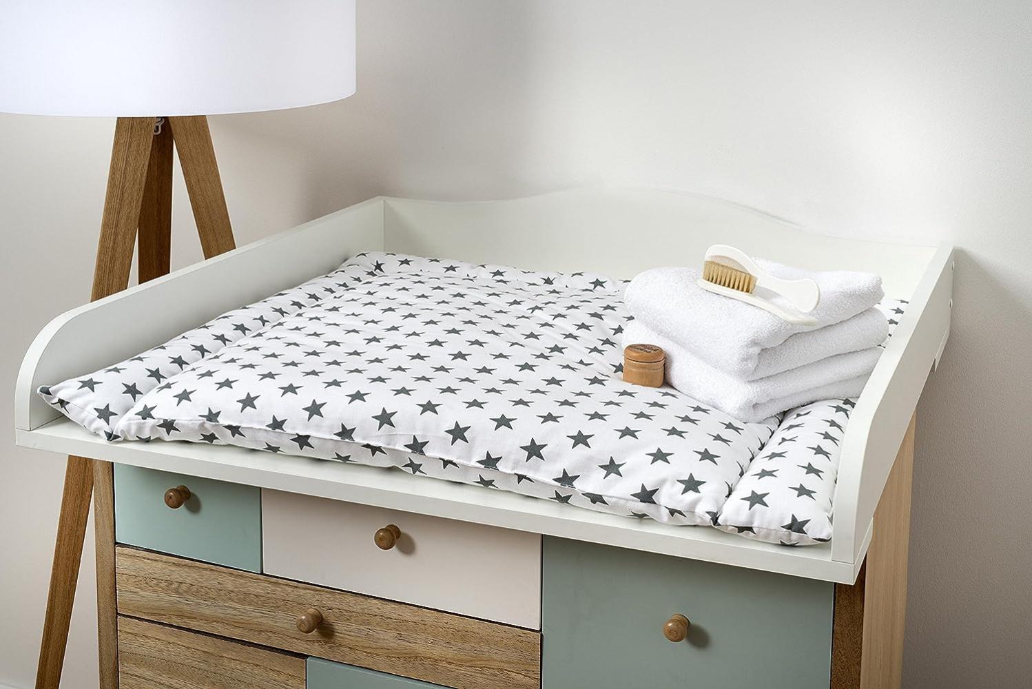KraftKids Wickelaufsatz weiß passend für HEMNES Kommode Bild 1
