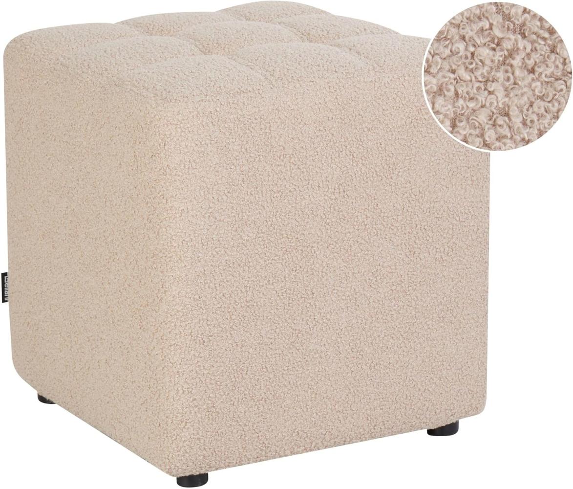 Pouf KANSAS Beige Bild 1