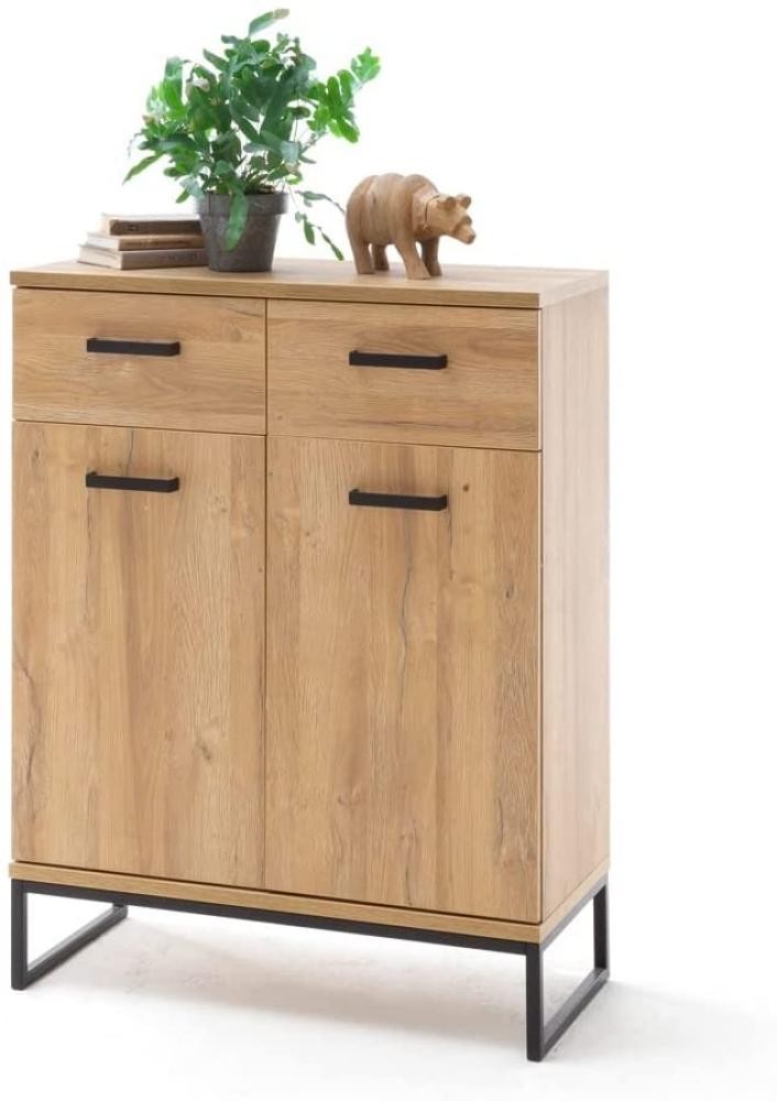 Kommode Torrico 3 Grandson Oak 81 x 104 x 38 cm Dielenkommode Bild 1