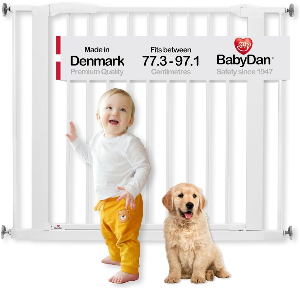 BabyDan Extrabreites Schutzgitter Bild 1