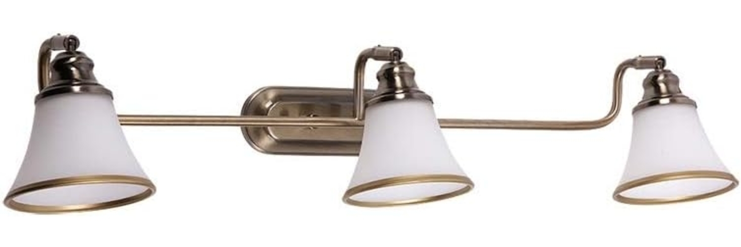 Rabalux Grando Wandleuchte 3x E14 bronze, weiß Bild 1