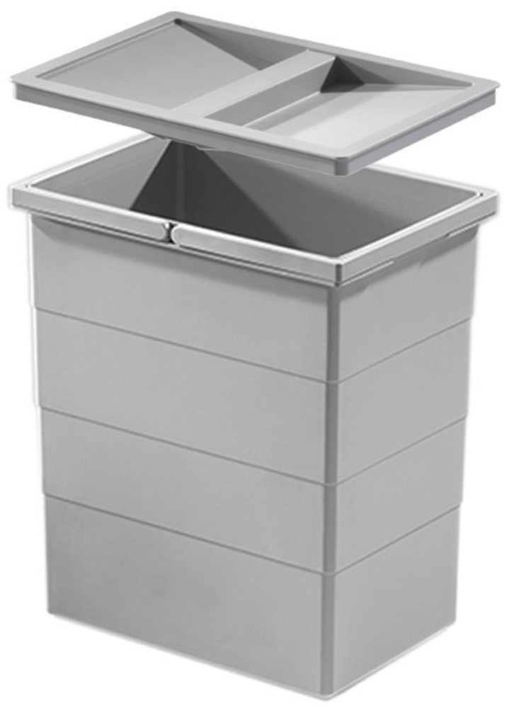 Hailo Inneneimer 1076119 mit Deckel 20 L 320x226x350 mm 2 Henkel Bild 1