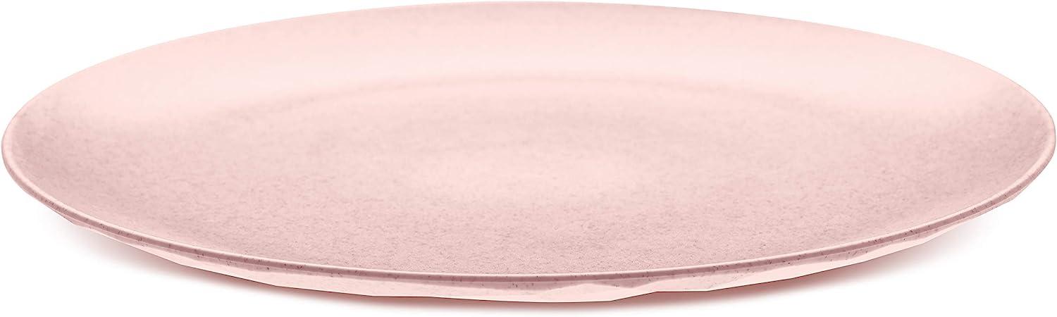 Koziol Club Teller Flach, Servierteller, Essteller, Speiseteller, Brotteller, Kunststoff, Organic Pink, 26 cm, 4005669 Bild 1