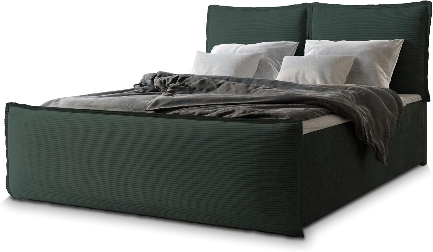 Masseno Boxbett MONTA 160x200 cm mit Bonell Matratze und Topper Bild 1