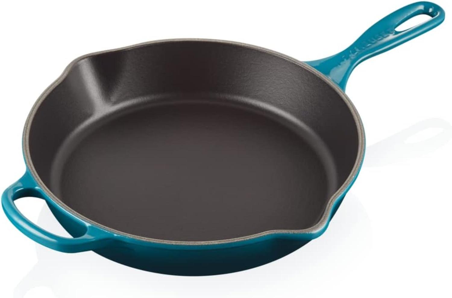 Le Creuset Brat-/Servierpfanne Hoch 26 cm Deep Teal Bild 1