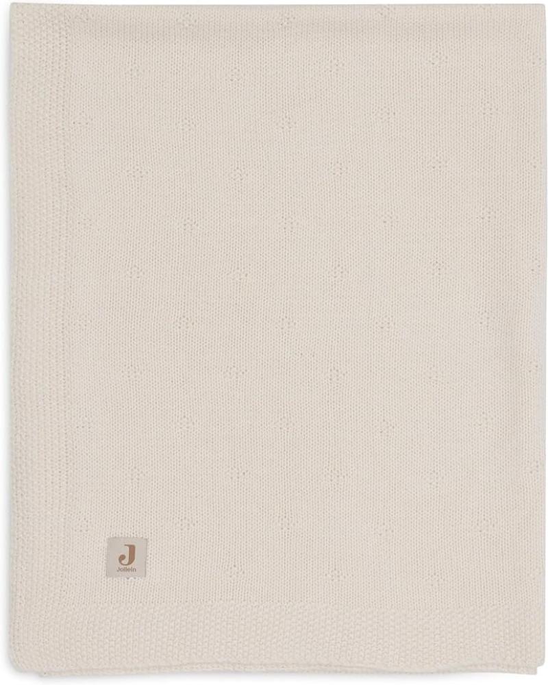 Jollein Cosy Knit Babydecke - 75 x 100 cm - Ivory Bild 1