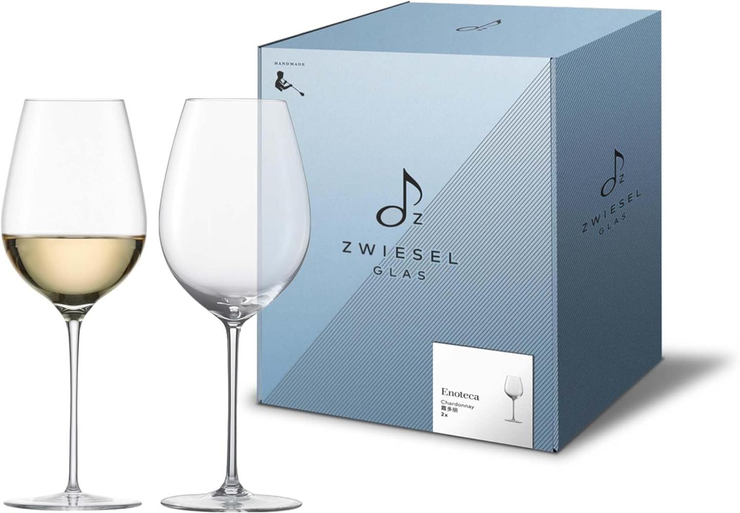 Zwiesel Glas 2 Stück Chardonnay Weißweinglas Enoteca tritan· kristall· handgefertigt· spülmaschinenfest· Handwäsche· Weißweinglas 122084 Bild 1