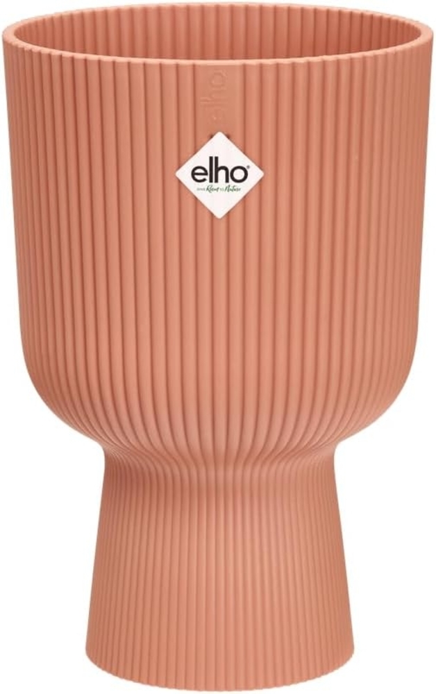 Elho Vibes Fold Coupe 14 - Blumentopf für Innen - 13. 9 x H 21 cm Delicate Pink Bild 1