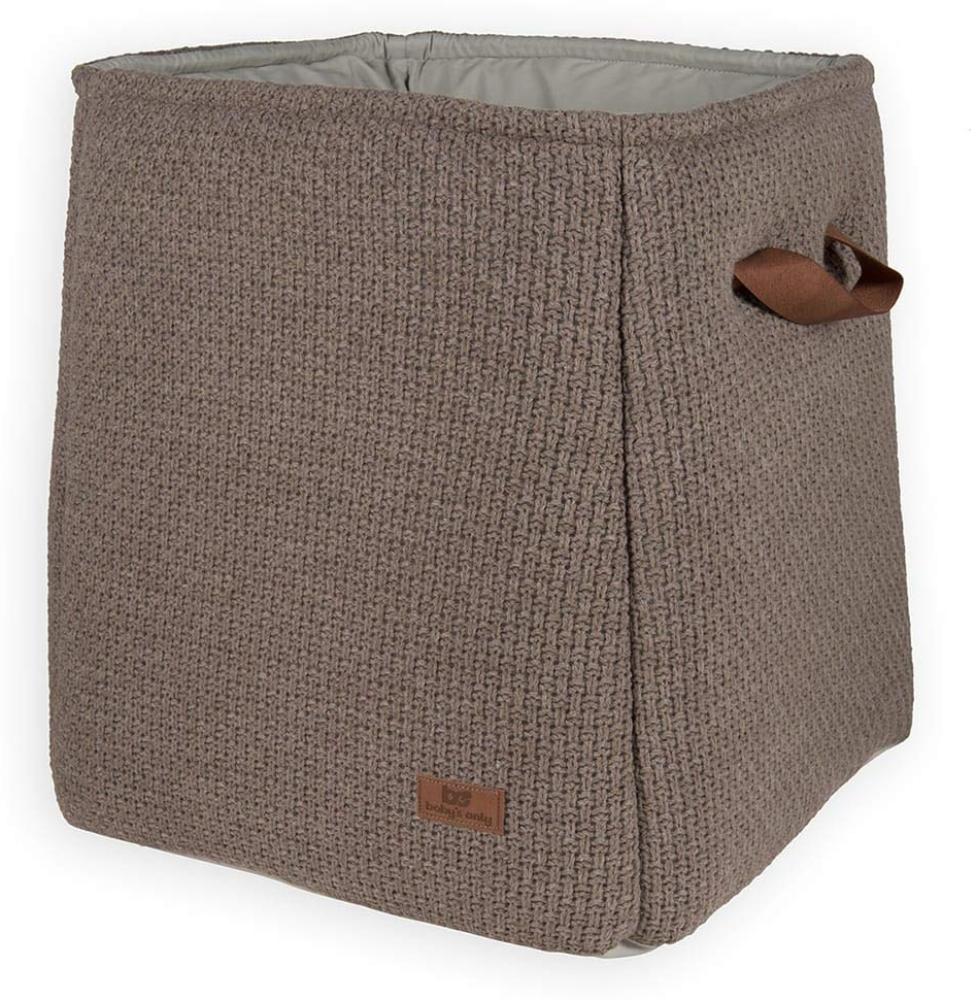 Baby´s Only Ablagekorb 38 x 38 x 44 cm Robust taupe Bild 1