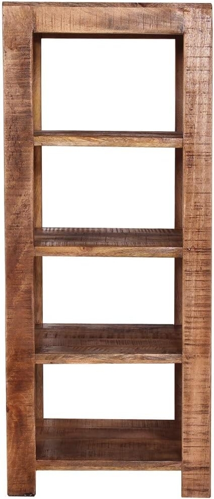 Regal Mangoholz massiv Natur 44x44 cm Bild 1