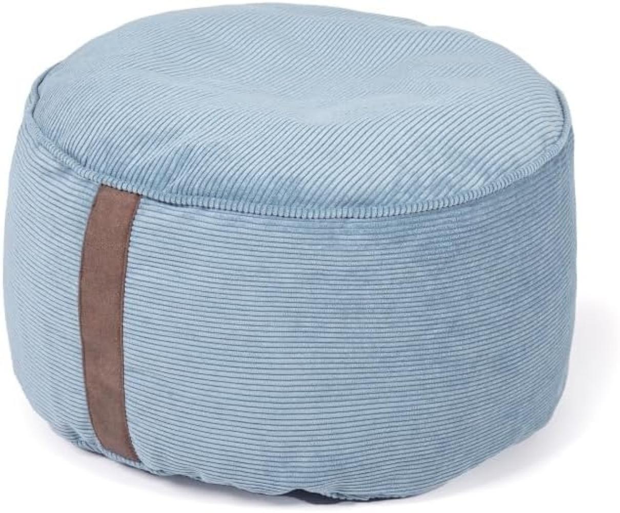 Pushbag Drum XS Corduroy Kindersitzsack Blue Bild 1