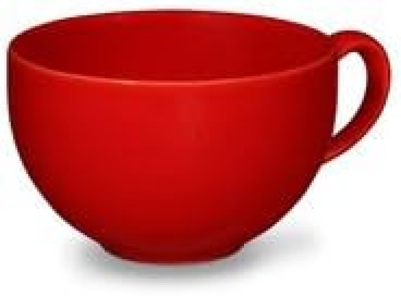 Obertasse 0,24 l Happymix Rot Friesland Porzellan Kaffeetasse, Spülmaschinengeeignet Bild 1