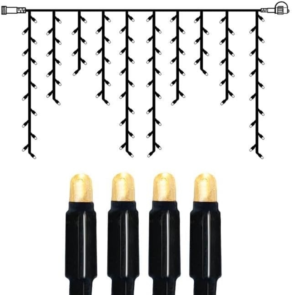 Lichtervorhang ,EXTRA', System 24, Zubehör, 98 LEDs, warmweiß, 2m, 1,74W Bild 1
