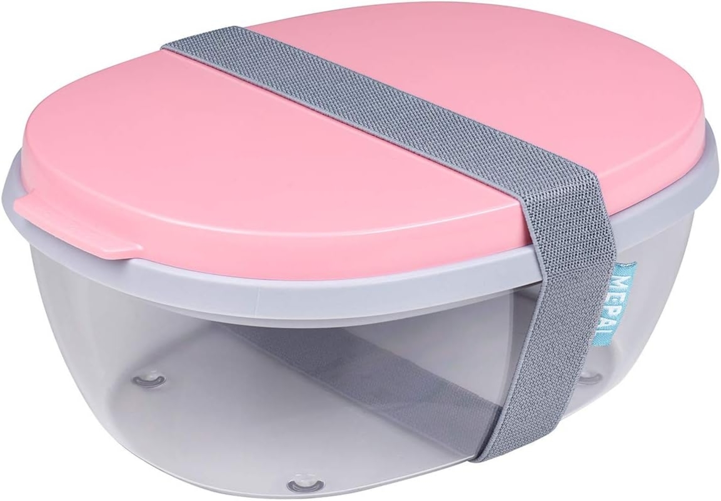 Mepal ELLIPSE Salatbox 1300 ml Nordic Pink - A Bild 1