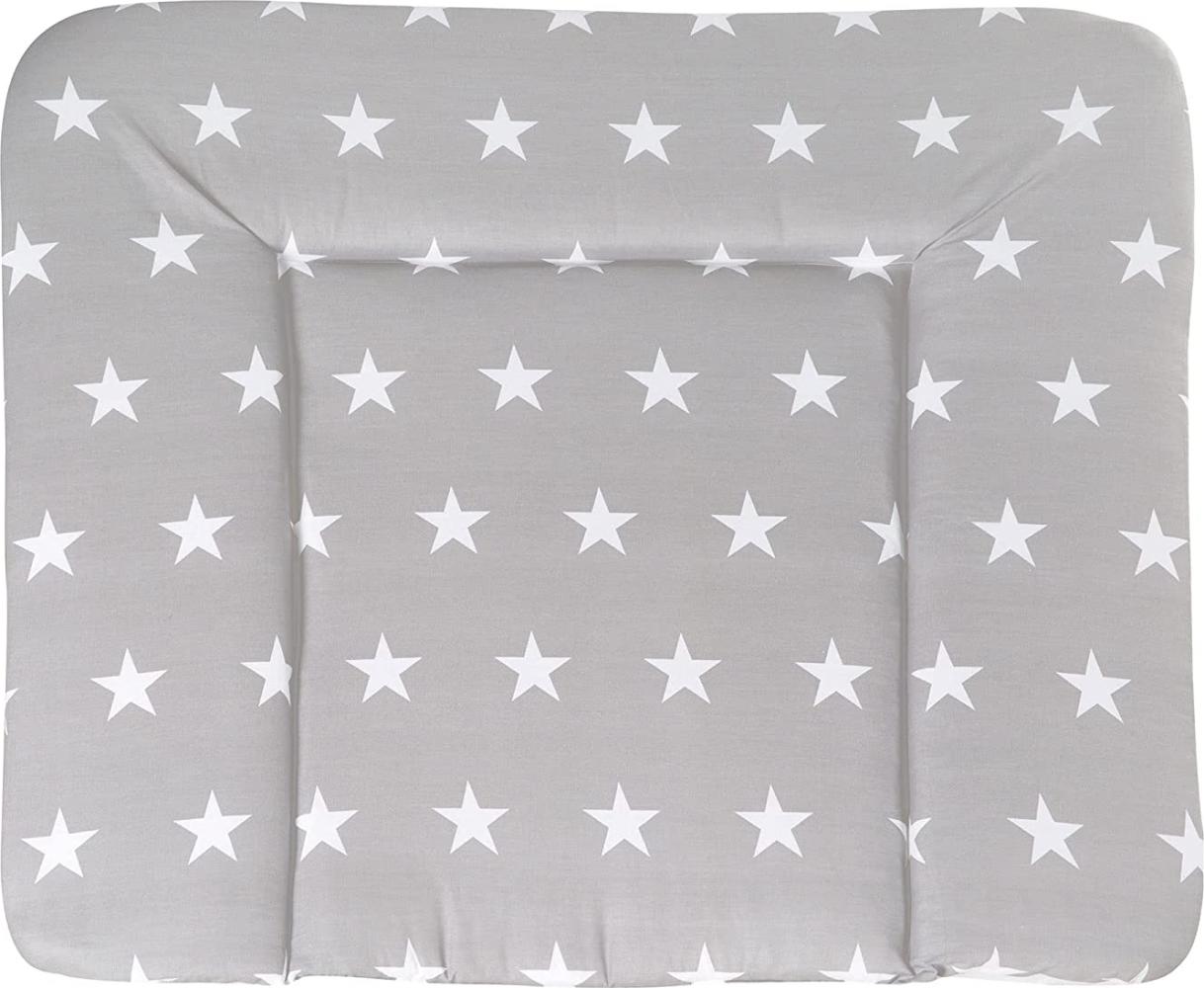 Roba 'Little Stars' - Wickelauflage 75 x 85 cm grau Bild 1