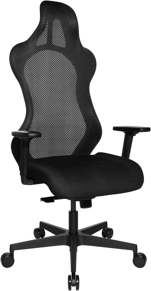 TOPSTAR Sitness RS Sport Bürodrehstuhl, Gamingstuhl, Stoff, schwarz Bild 1