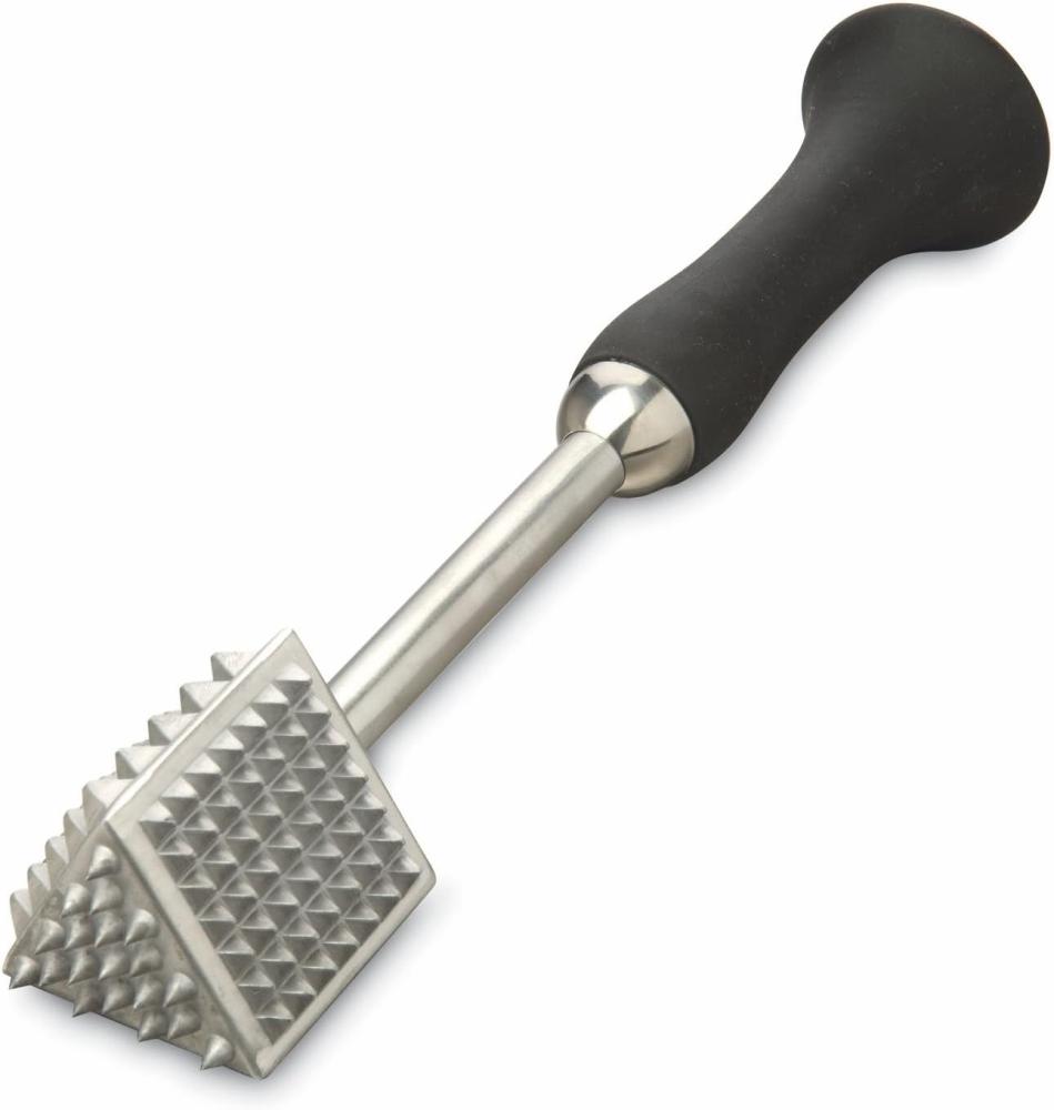 Kitchen Craft Amco Houseworks in Metall Fleischklopfer Mallet, Silber, 23 cm Bild 1