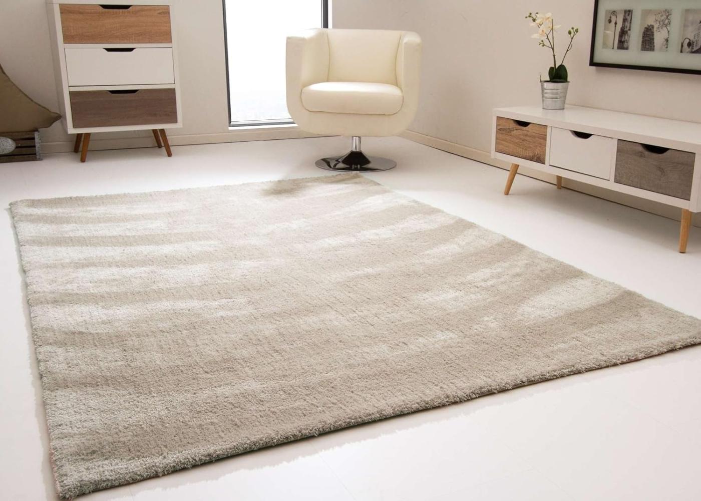 Designerteppich Nicki, Farbe: beige, Größe: 160x230 cm Bild 1