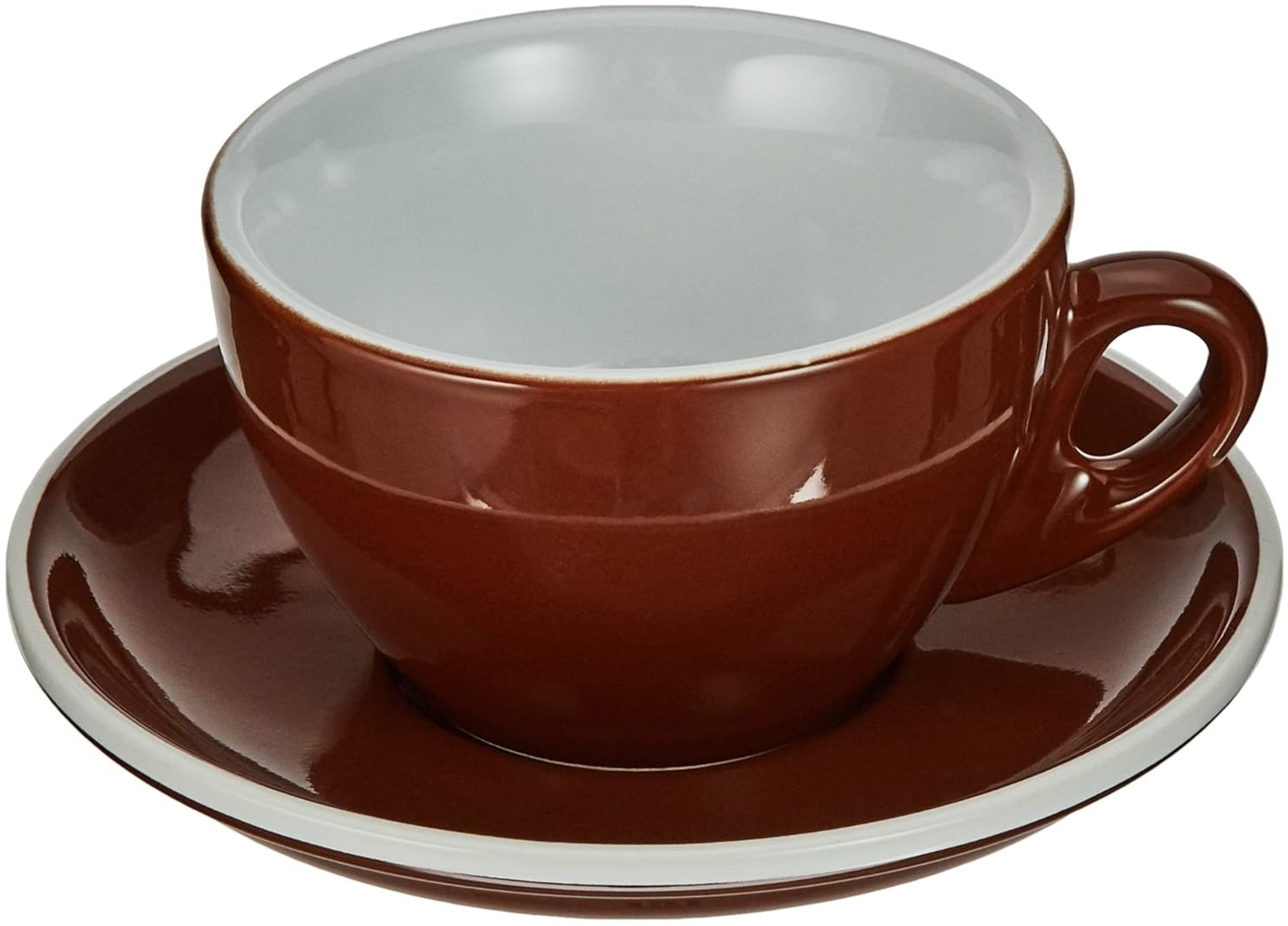 Cappuccinotasse ROMA marone Bild 1