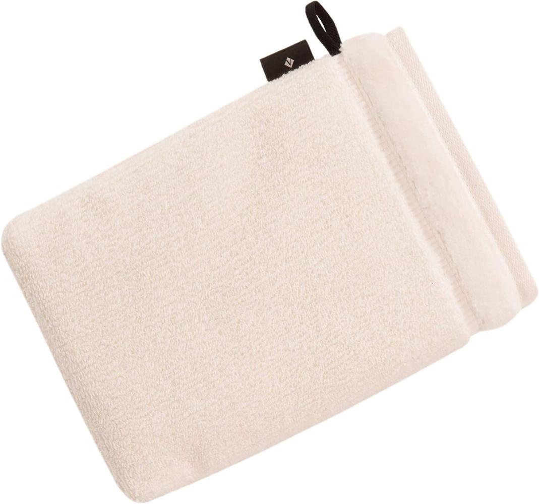 Vossen Baumwolle Handtücher Pure|Waschhandschuh 16x22 cm| ivory Bild 1