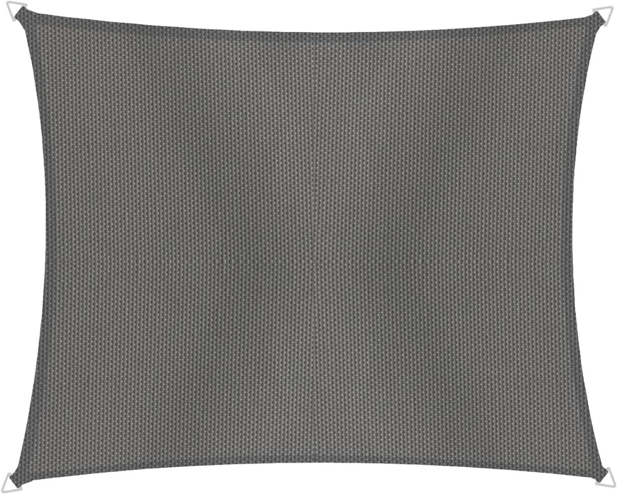 Windhager Sonnensegel Cannes 3x4m anthrazit Sonnenschutz UV-Schutz Sonnendach Bild 1