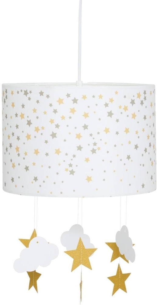 Hängeleuchte für Kinderzimmer Wolke und Sternen, Ø 30 cm Bild 1
